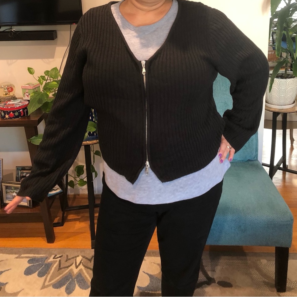 Made with Love black sweater new 2x